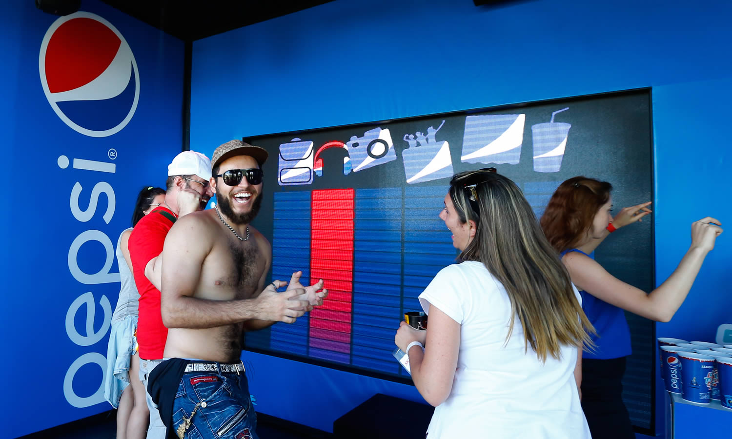 Pepsi Sound Machine no Lollapalooza 2014