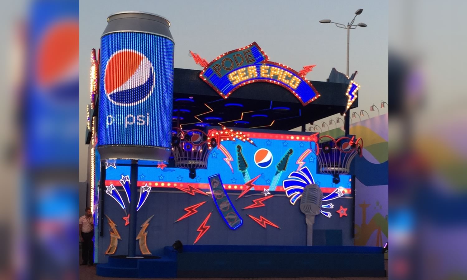 Infraestrutura de conectividade da Moriah no Rock in Rio 2015